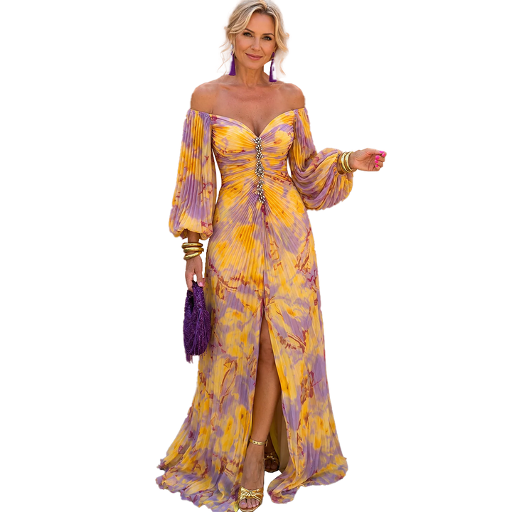 GREGORA | ROBE MAXI FLORALE