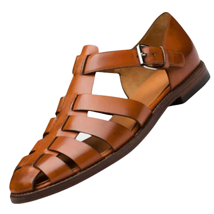 Clara – Sandales en cuir tressé