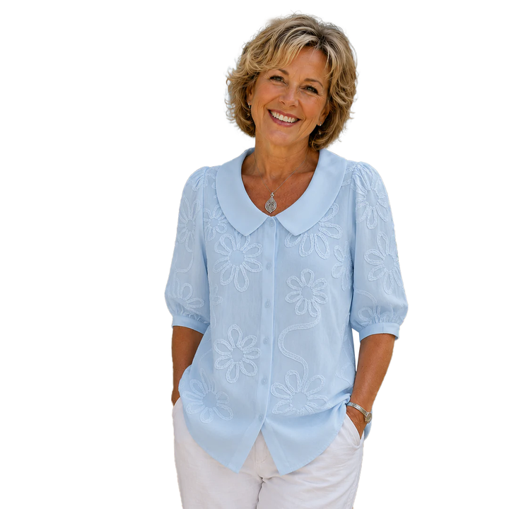 Fiora™ │ Blouse Florale Élégante