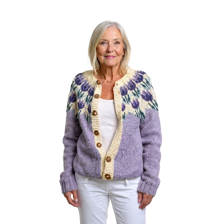 Josephine | cardigan islandais vintage