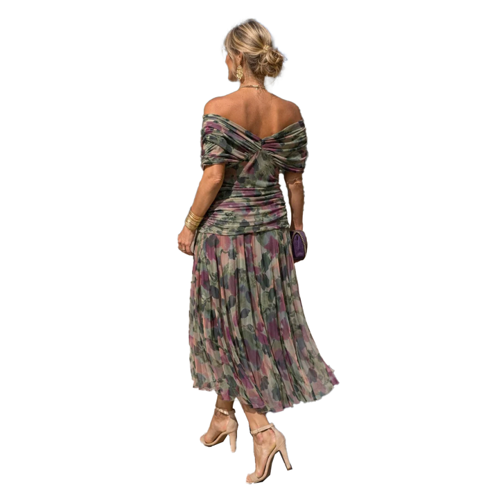 Mikaela | Robe Maxi Off Shoulder