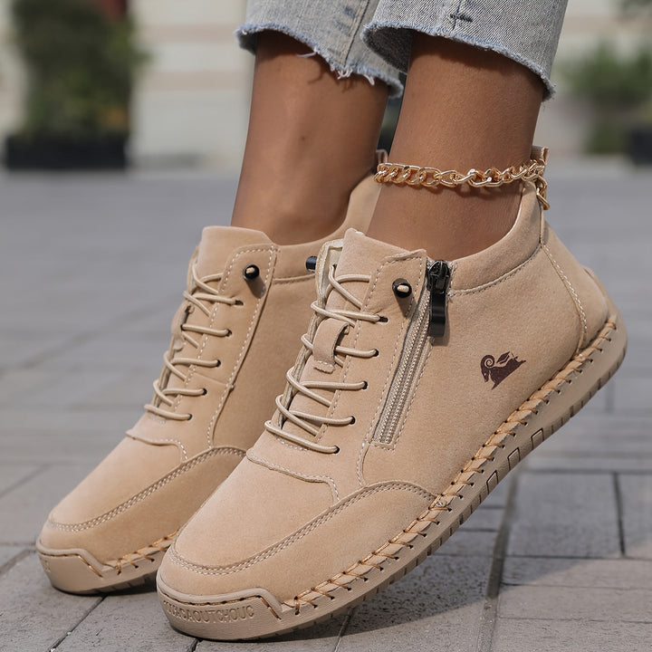 Mila – Baskets Confortables avec Fermeture Éclair