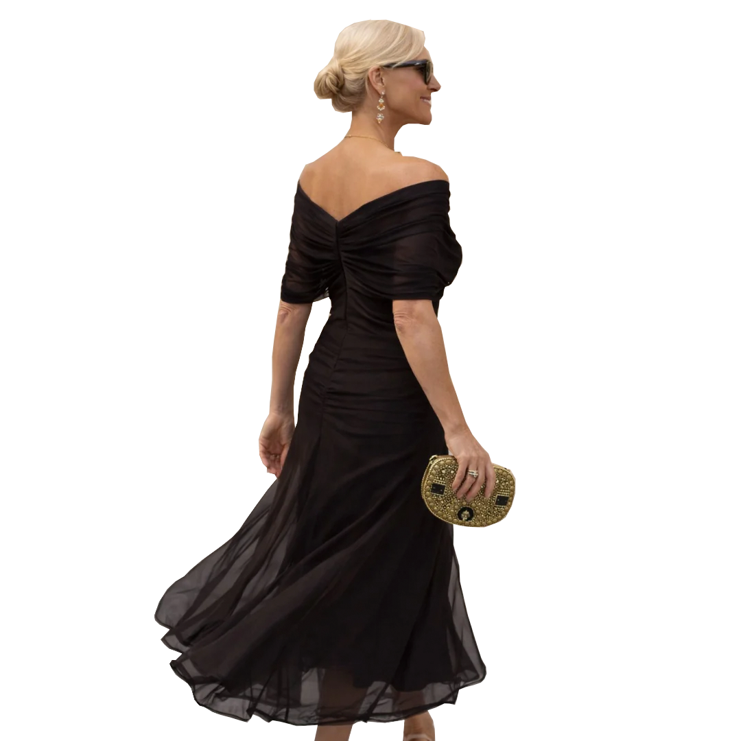 Mikaela | Robe Maxi Off Shoulder