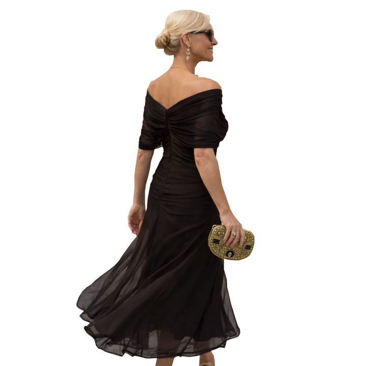Mikaela | Robe Maxi Off Shoulder