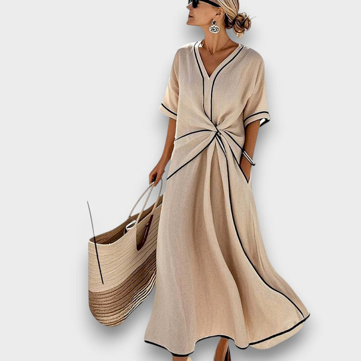 Emma | Robe d’Été à Rayures