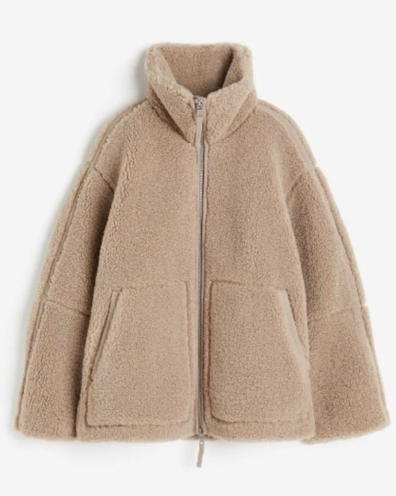 ANNAMARIE - VESTE TEDDY ÉLÉGANTE