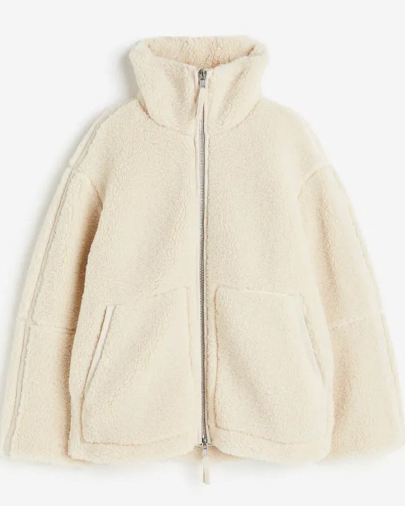 ANNAMARIE - VESTE TEDDY ÉLÉGANTE