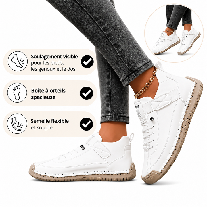 Mia – Baskets Confortables et Sans Douleur