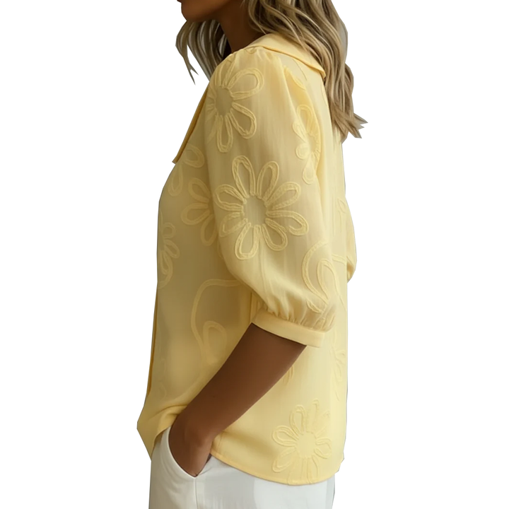 Fiora™ │ Blouse Florale Élégante
