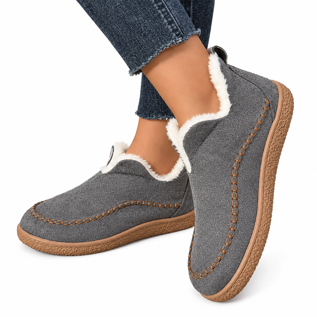 Leslie | Bottines confortables rembourrées antidérapantes