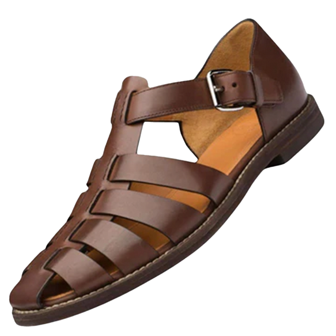 Clara – Sandales en cuir tressé