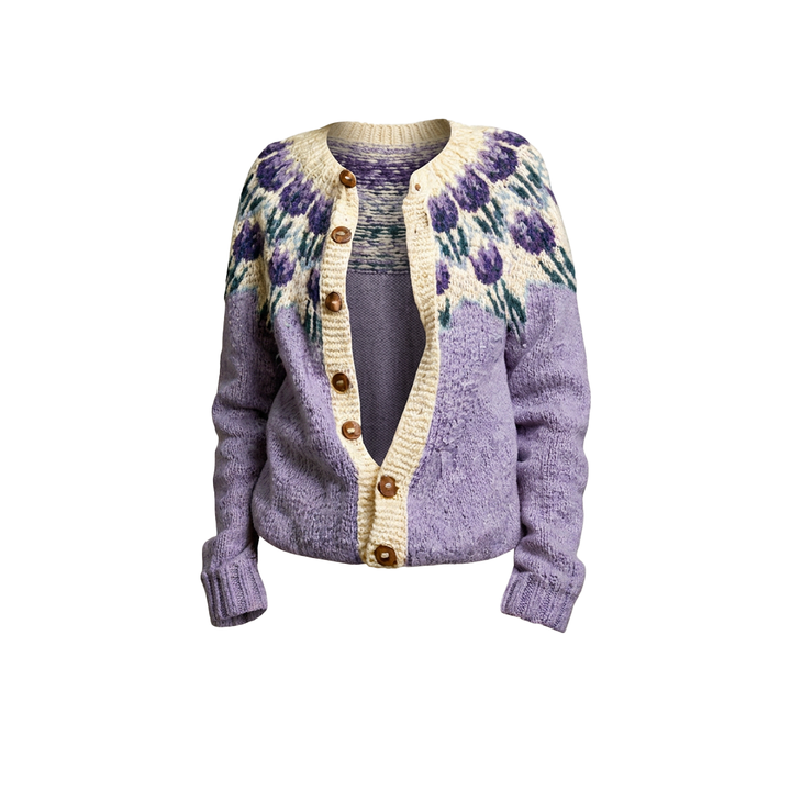 Josephine | cardigan islandais vintage
