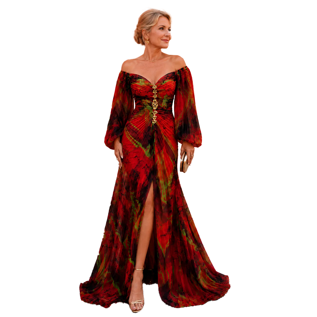 GREGORA | ROBE MAXI FLORALE