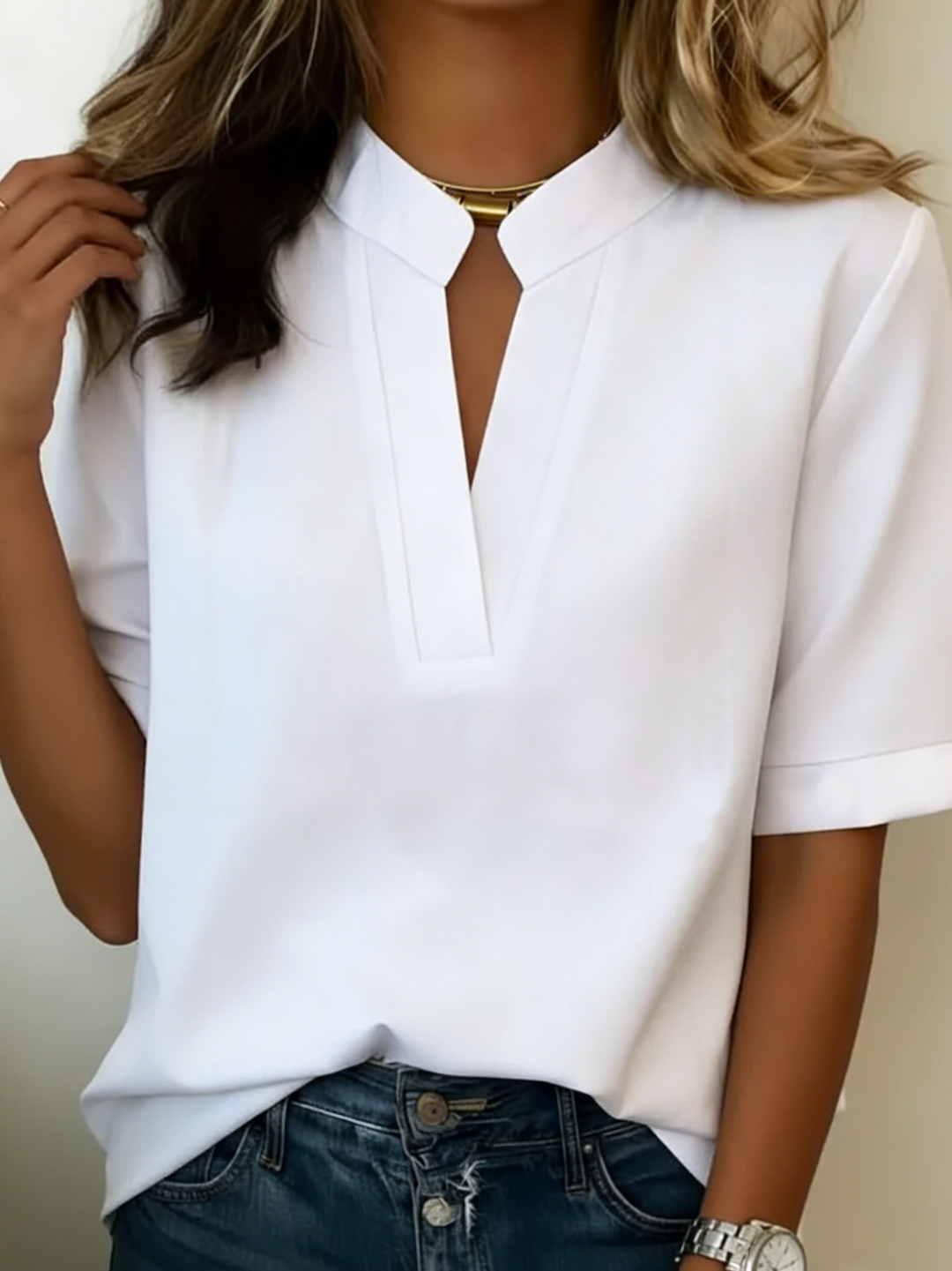 Margot | Blouse V-Cou Chic
