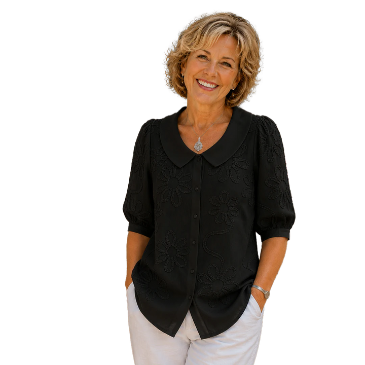 Fiora™ │ Blouse Florale Élégante