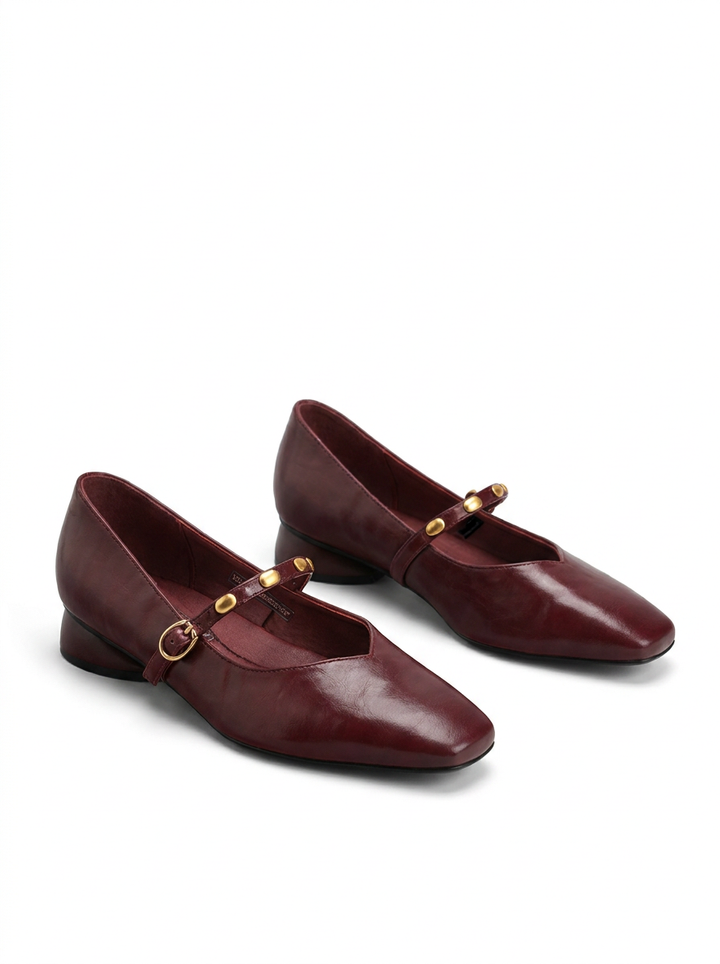 Zyra | Ballerines en cuir véritable