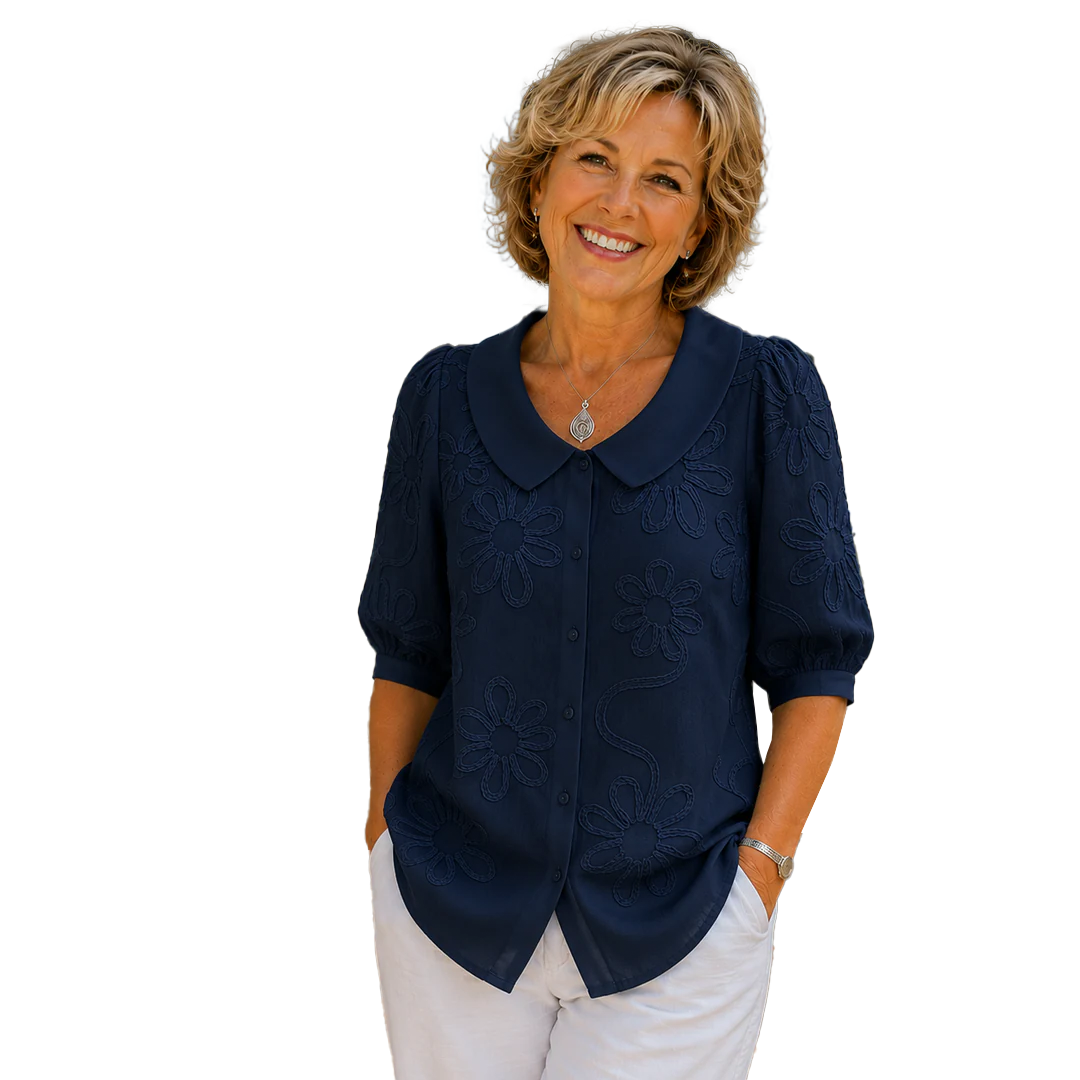Fiora™ │ Blouse Florale Élégante