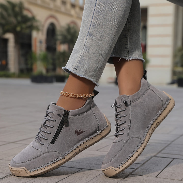 Mila – Baskets Confortables avec Fermeture Éclair