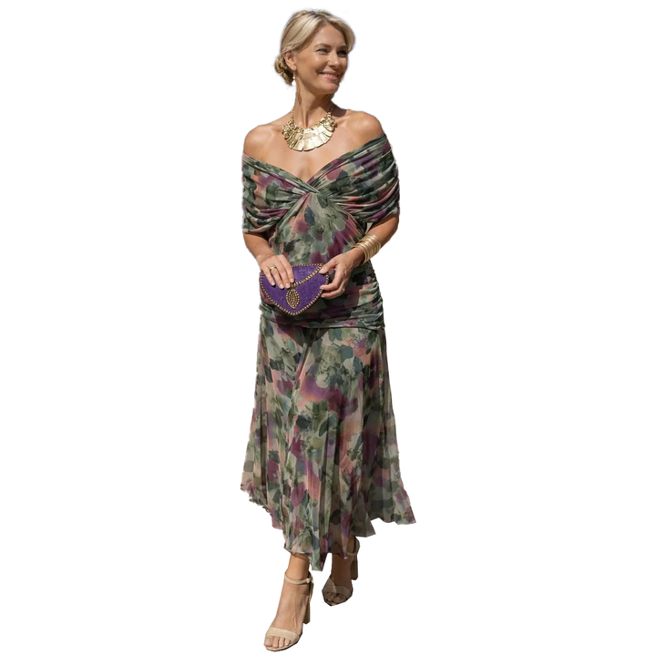 Mikaela | Robe Maxi Off Shoulder