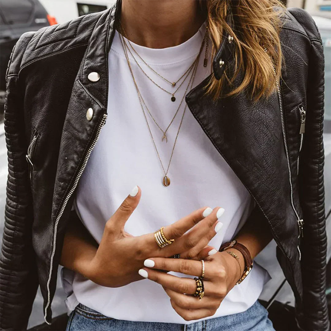 Louise™ | Veste de Motard Rebelle