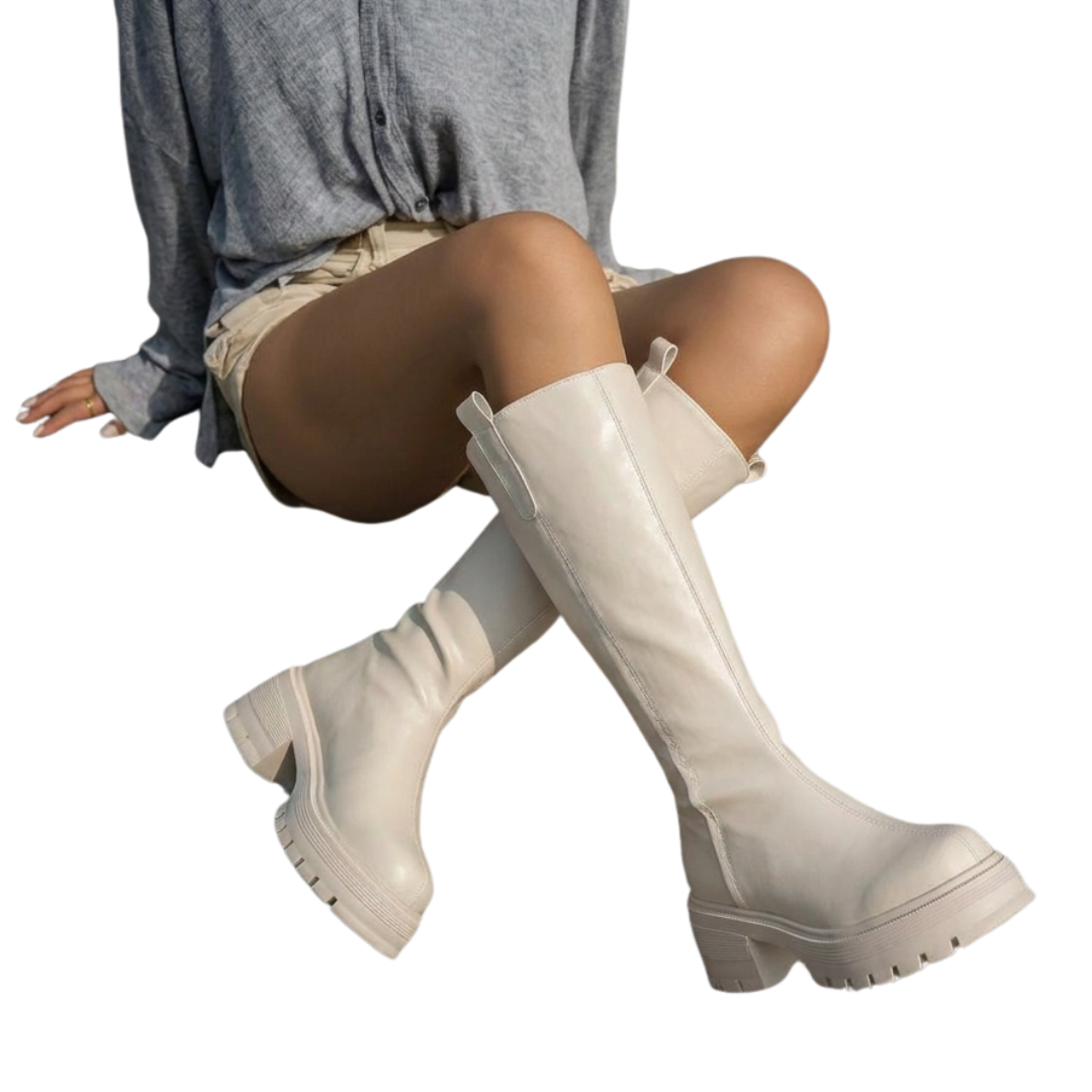 BRITTA™ – Bottines à tige haute en polaire douillette