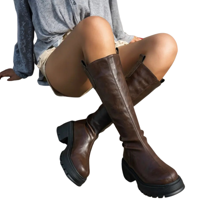 BRITTA™ – Bottines à tige haute en polaire douillette