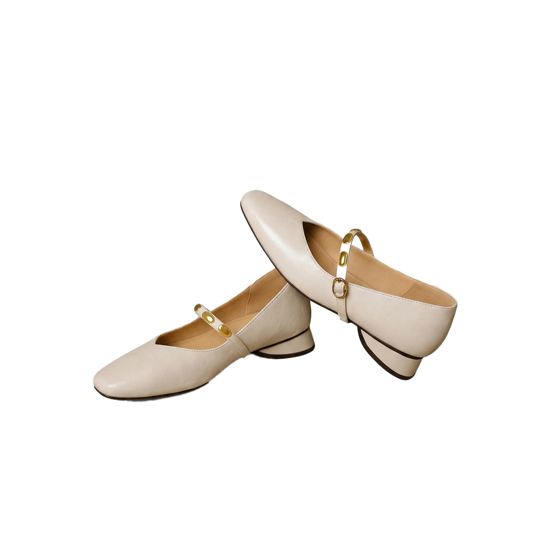 Zyra | Ballerines en cuir véritable
