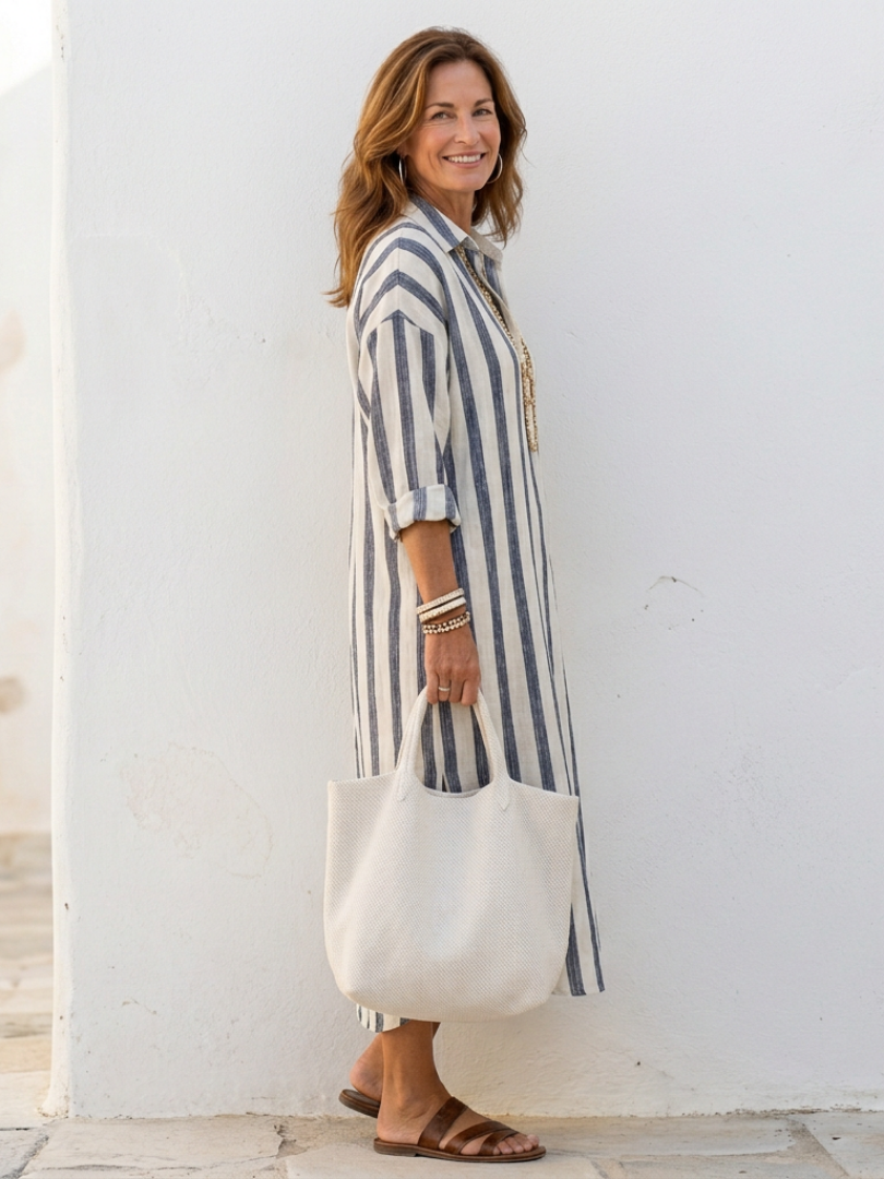 Naomi | Robe Rayée