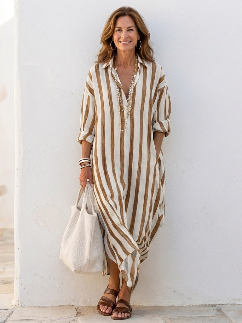 Naomi | Robe Rayée