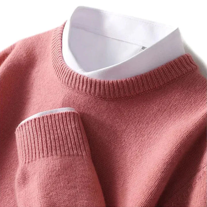 Wesley | Pull en Laine Australienne à Col Rond