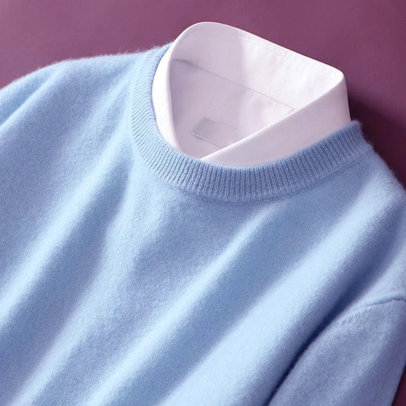 Wesley | Pull en Laine Australienne à Col Rond