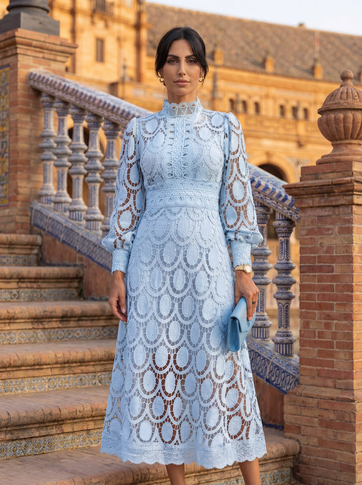 Capricornio | Robe Dentelle Élégante Raffinée