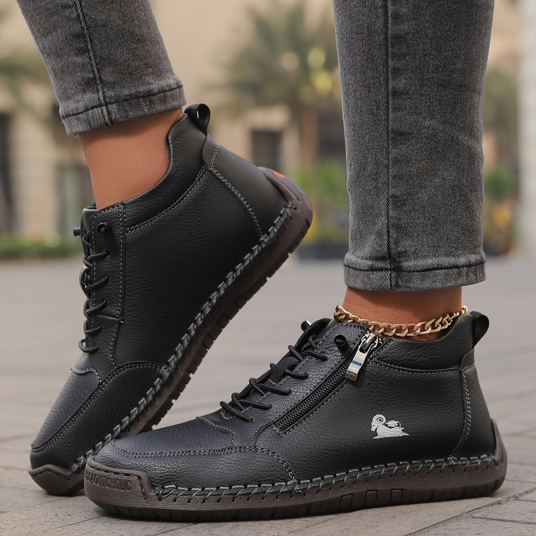 Mila – Baskets Confortables avec Fermeture Éclair