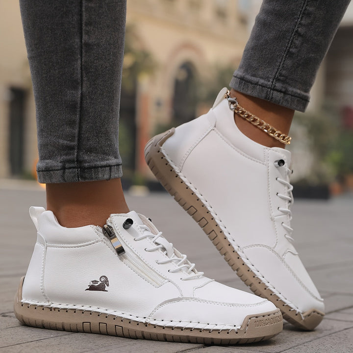 Mila – Baskets Confortables avec Fermeture Éclair