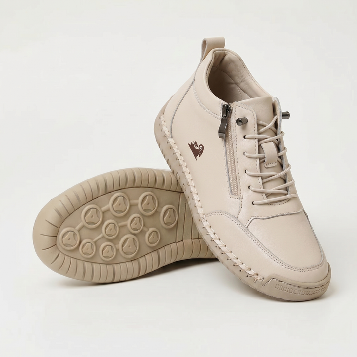 Mila – Baskets Confortables avec Fermeture Éclair
