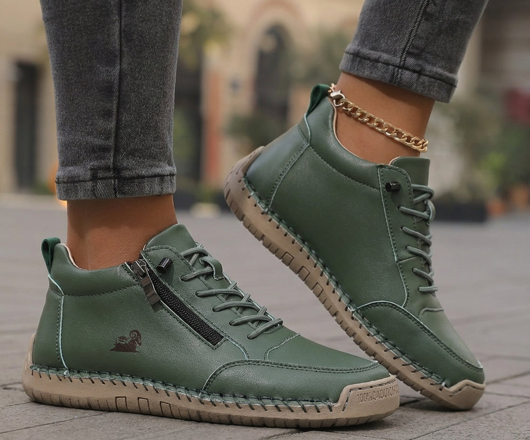 Mila – Baskets Confortables avec Fermeture Éclair