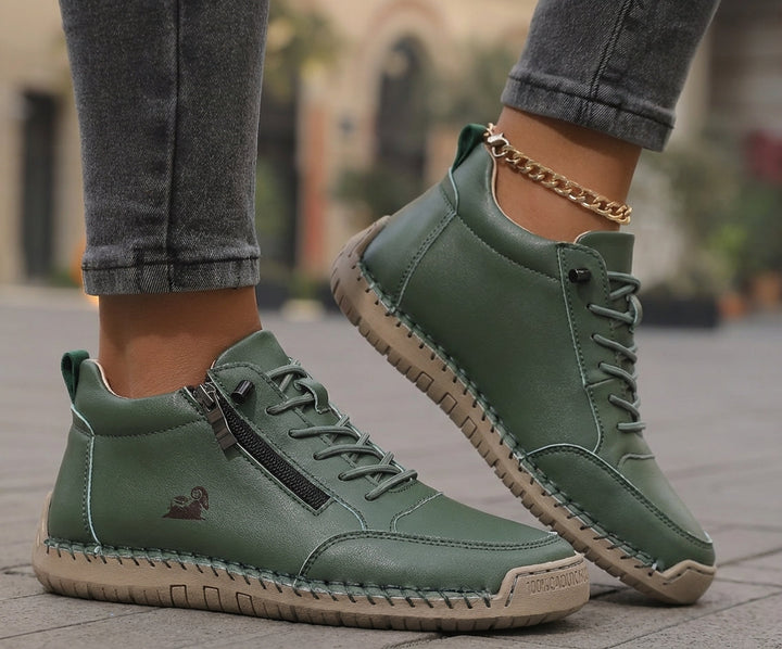 Mila – Baskets Confortables avec Fermeture Éclair