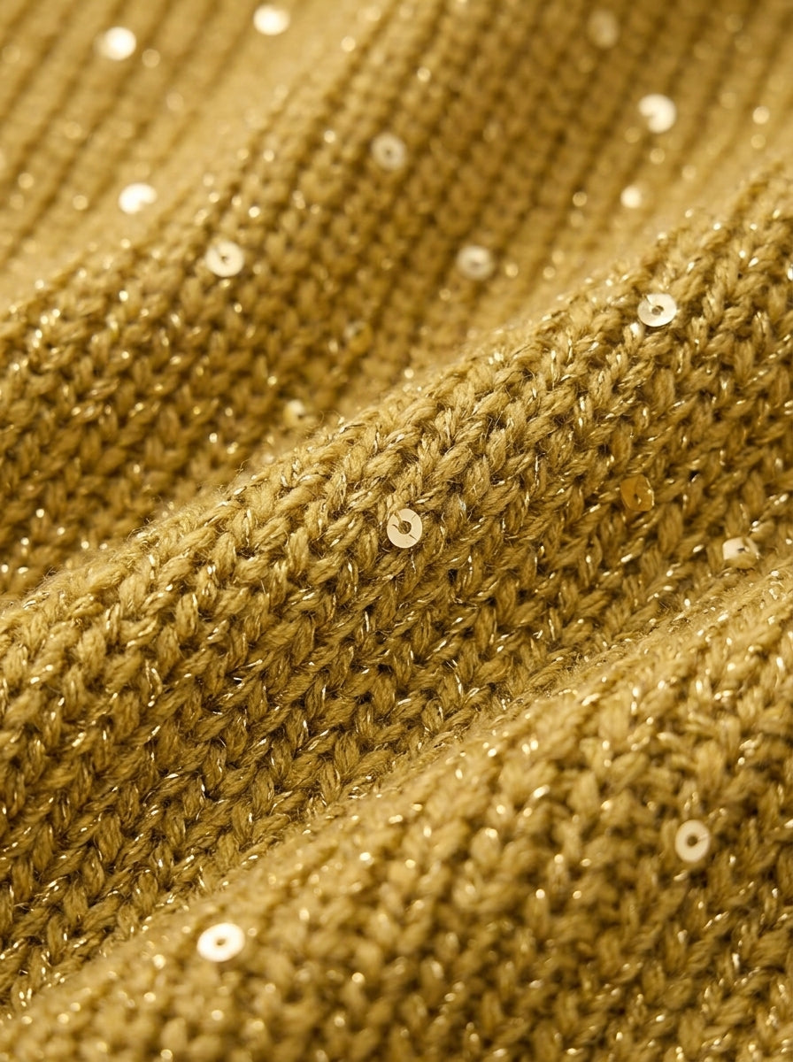 Annabel | Le Cardigan à Boutons Dorés