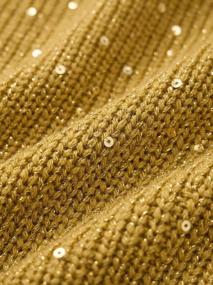 Annabel | Le Cardigan à Boutons Dorés