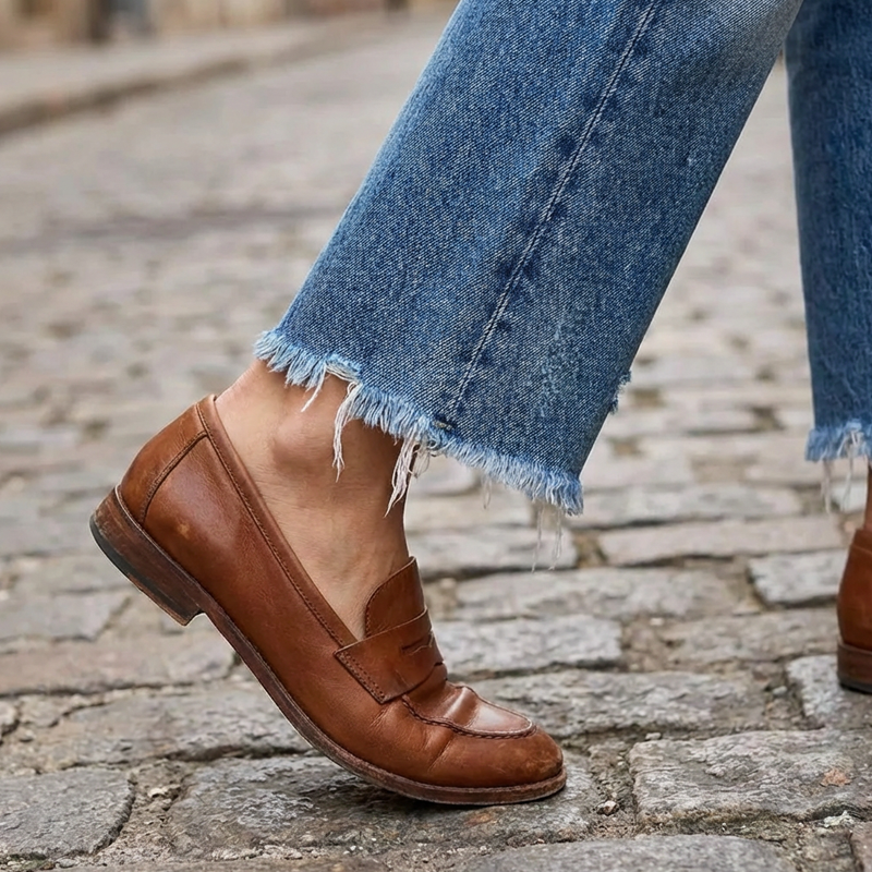 Danice - Jeans Cropped Élégants