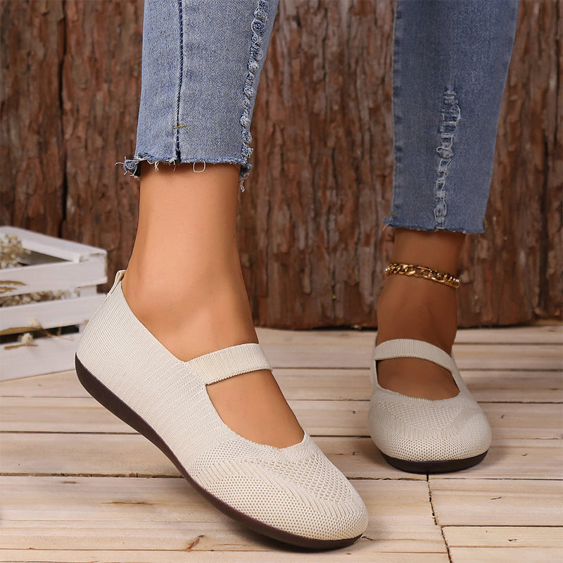 Valerie - Ballerines en maille respirante