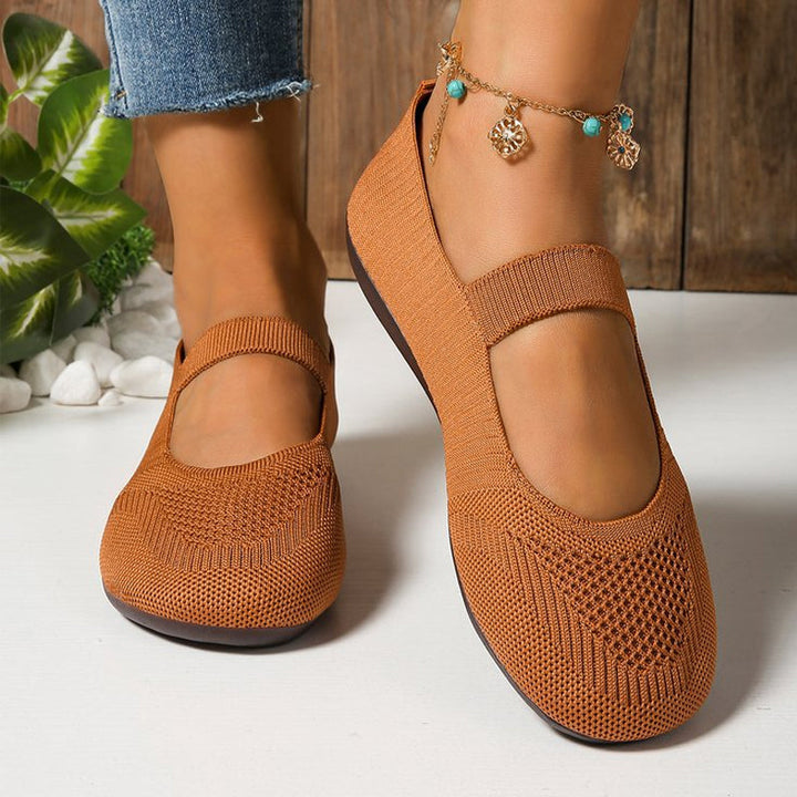 Valerie - Ballerines en maille respirante