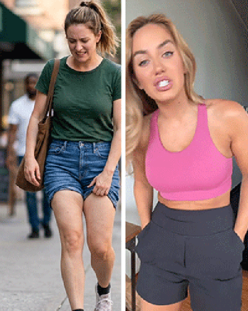 Zeni - Shorts de sport taille haute avec poches profondes
